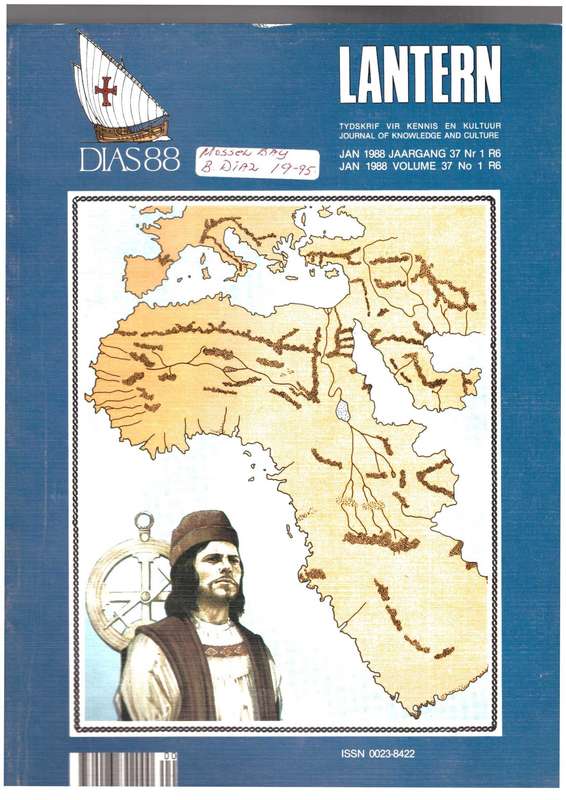 Dias 88, Lantern Journal , Jan 1988, volume 37, No 1
