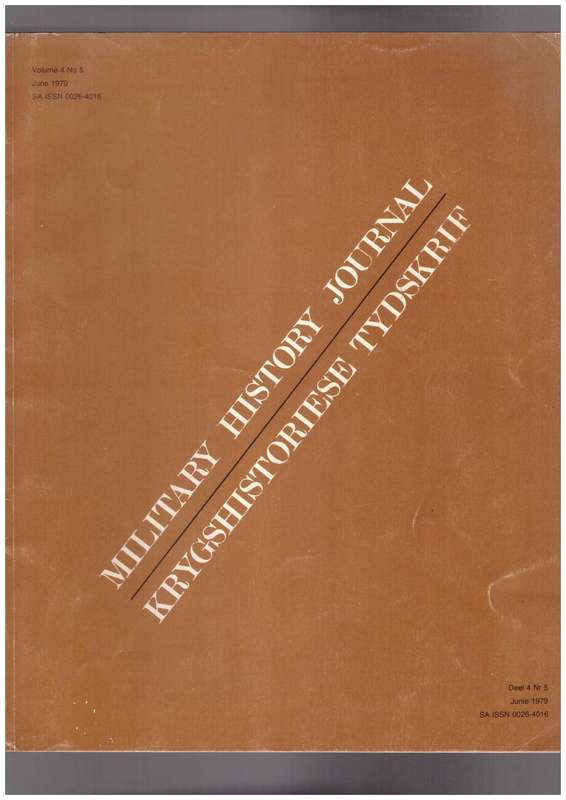 Military History Journal, Italeni, Zulu War, Anglo-Boer War etc..