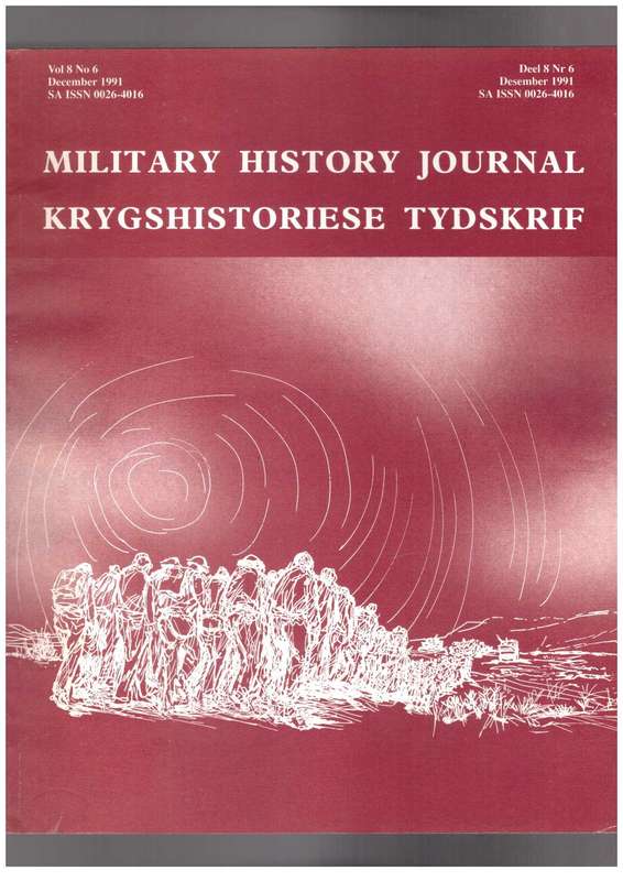 Military History Journal / Krygshistoriese Tydskrif, South African prisoners of war, Hendsoppers,