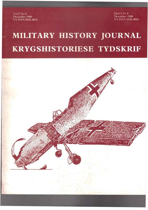 Military History Journal / Krygshistoriese Tydskrif, South Africans in the Battle of Britain