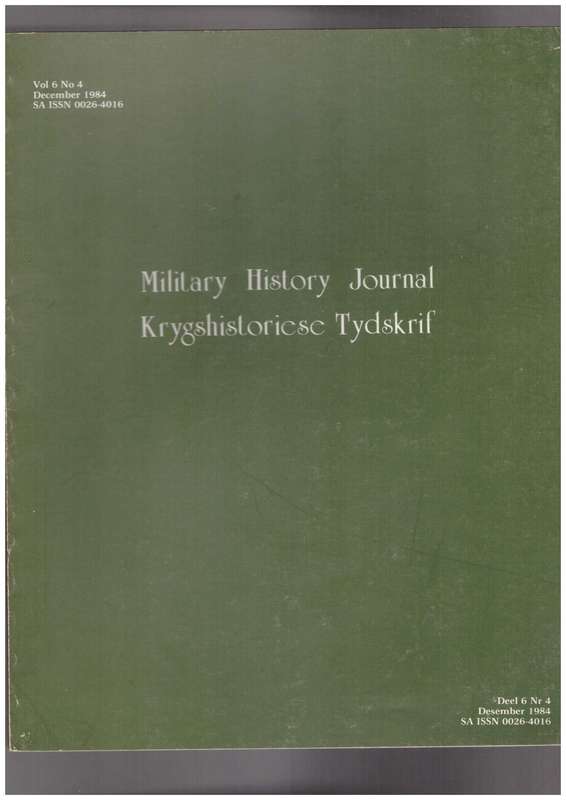 Military History Journal / Krygshistoriese Tydskrif,  Die Sewende Oosgrensoorlog, etc..