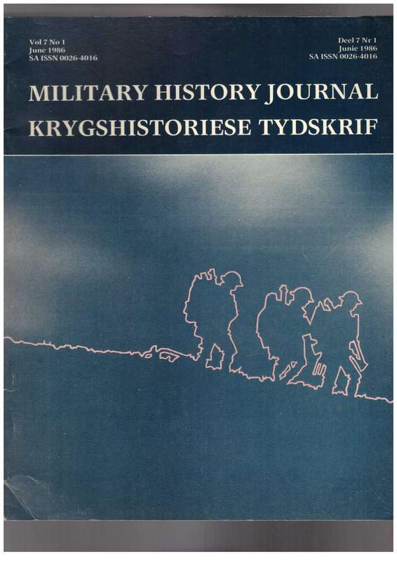Military History Journal / Krygshistoriese Tydskrif, The 1917 Diary of 2/lt R.E. Stevenson, etc..