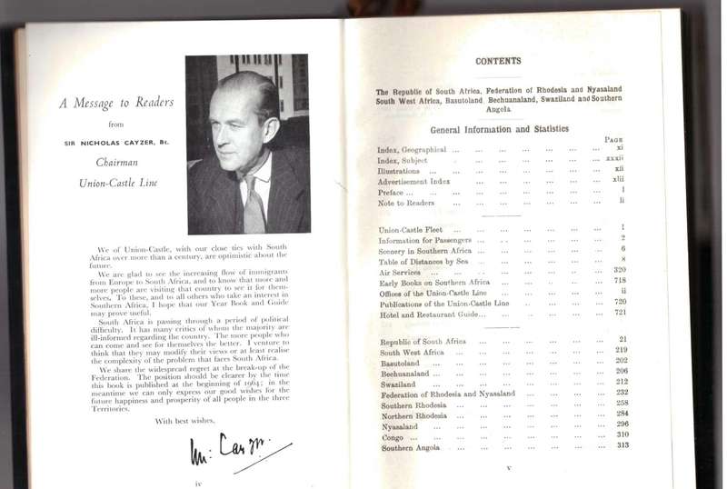 The Year Book and Guide to South Africa, Republic South Africa, Federation of Rhodesia...1964