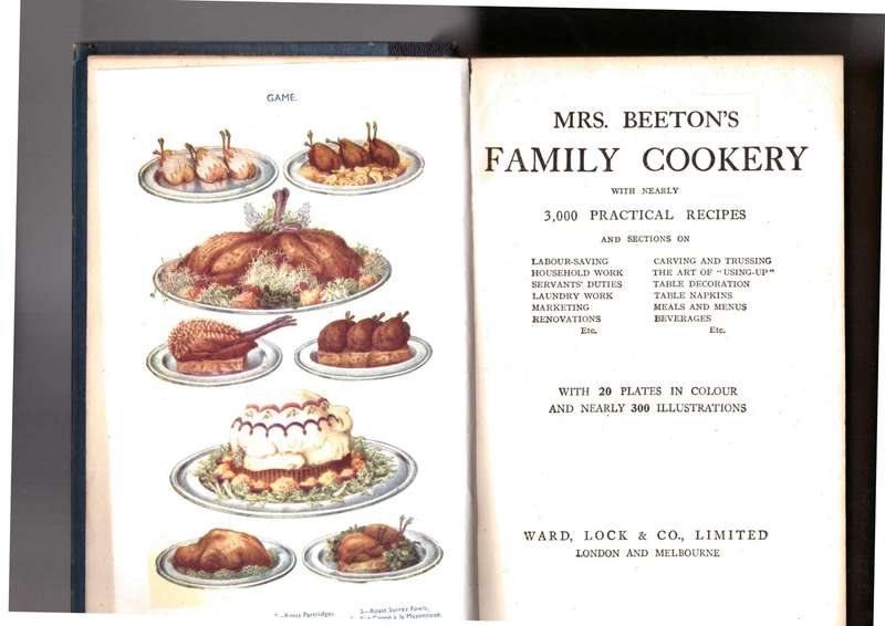 Mrs. Beeton's Family Cookery