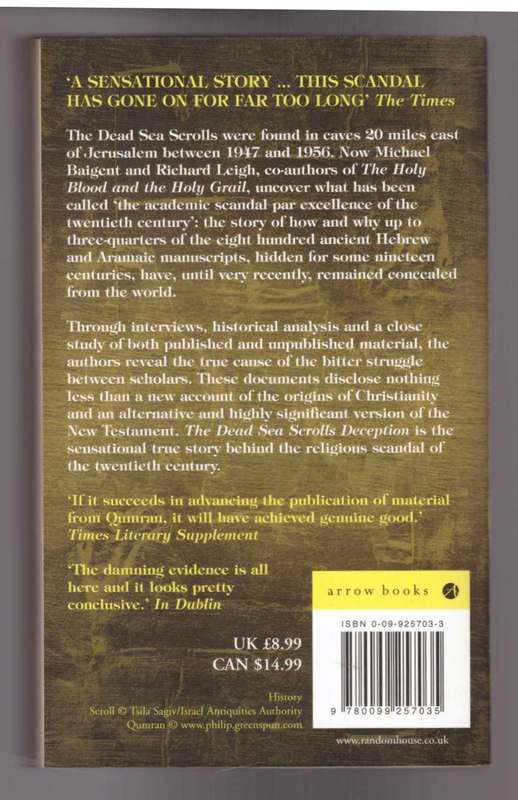 The Dead Sea Scrolls Deception