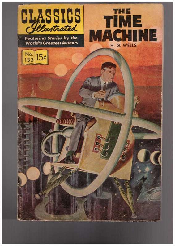 Classics Illustrated - The Time Machine (H.G. Wells)