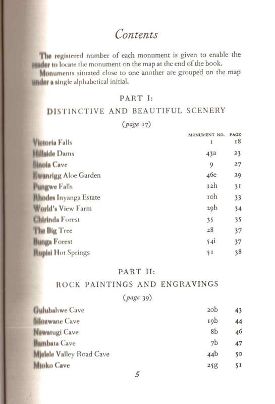 The Monuments of Southern Rhodesia