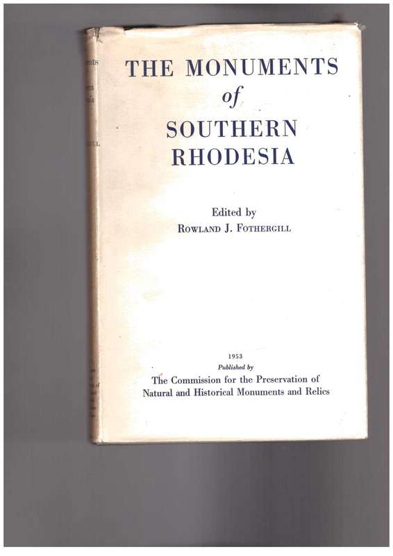 The Monuments of Southern Rhodesia