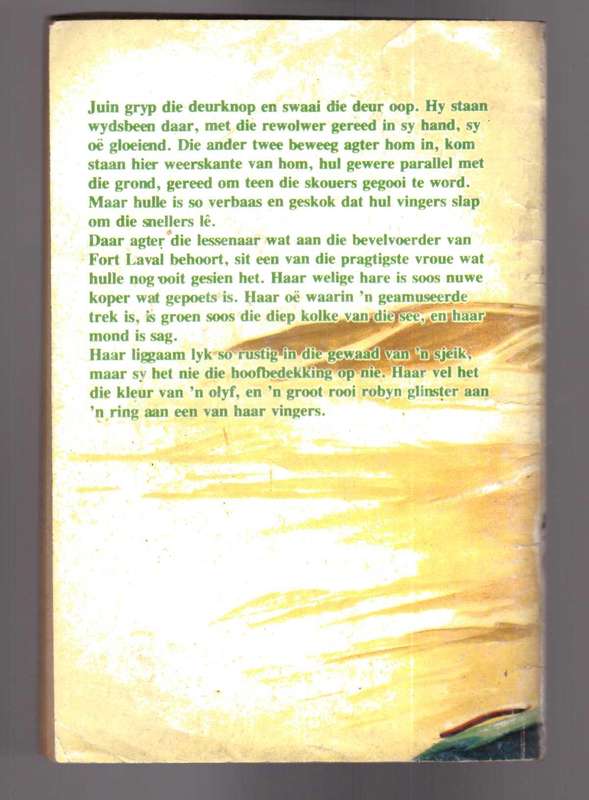 Sahara - Avontuur Reeks, Nr. 5, Die Fort is stil.