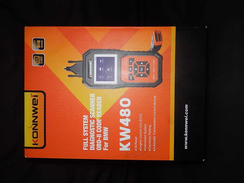 KONNWEI KW480 BMW Full System OBD2 12V Car Fault Scanner Diagnostic Tool