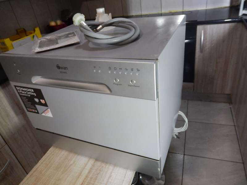 SWAN SDW6S 6 PLACE COUNTERTOP DISHWASHER