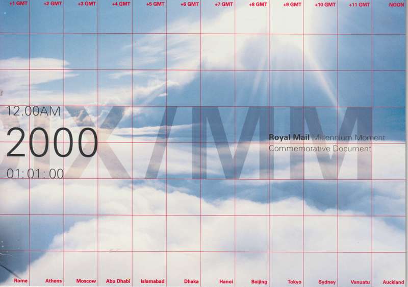 Great Britain 1999 Millennium Miniature Sheet Presentation folder with card