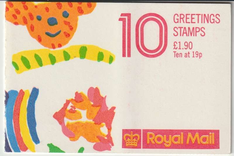 Great Britain Booklets 1989 Greetings Booklet very fine