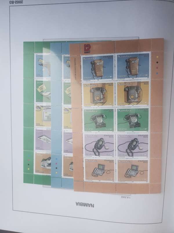 Namibia 1990-2009 Collection of mint stamps and first day covers in albums