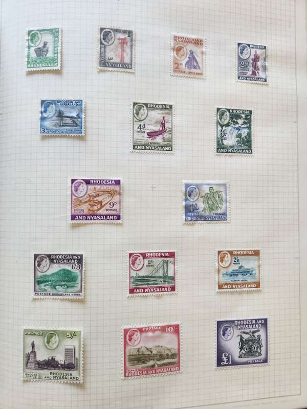 Rhodesia & World Collection of mint, used, first day covers, full sheets