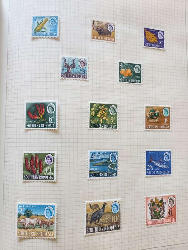 Rhodesia & World Collection of mint, used, first day covers, full sheets