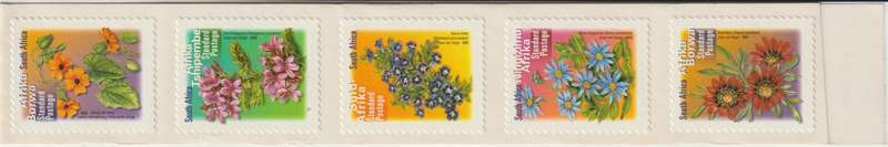 South Africa 2001 7th Definitive Standard Mail Coil strip of 10