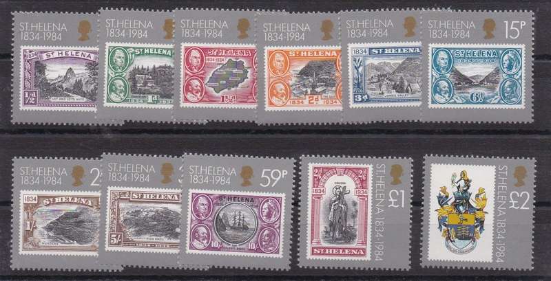 ST Helena 1984 Stamp 150 years of 11 very fine unmounted mint