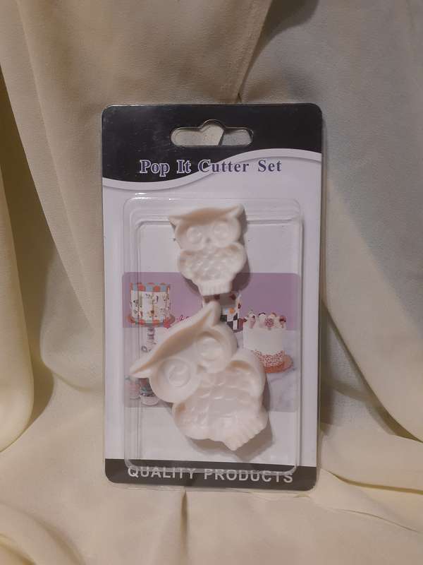 Pop It Plunger Cutter Set - Owls