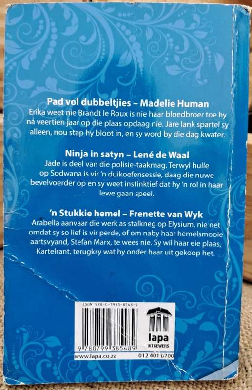 Romanza 3 in 1 -Pad vol dubbeltjies-Ninja in satyn-'n Stukkie hemel (2017)