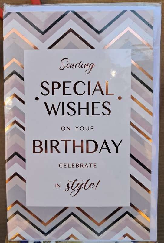 Greeting Card - Happy Birthday