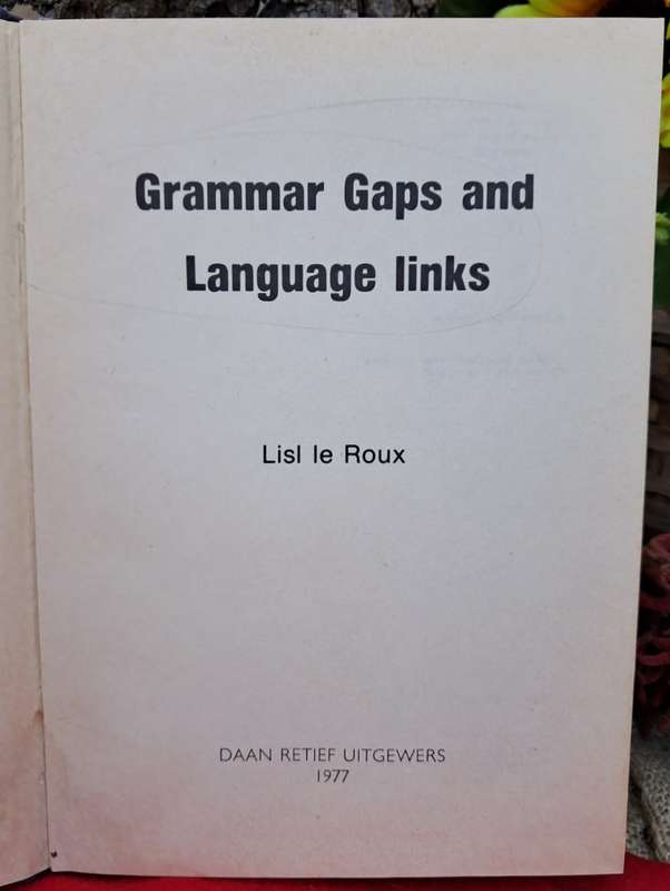 Grammar Gaps and Language Links (1977)