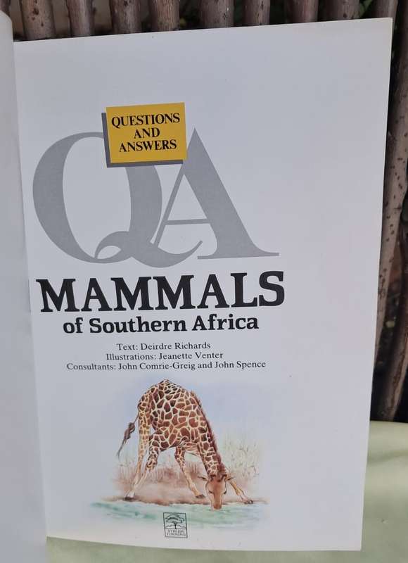 Questions and Answers: Mammals of Southern Africa (1990)