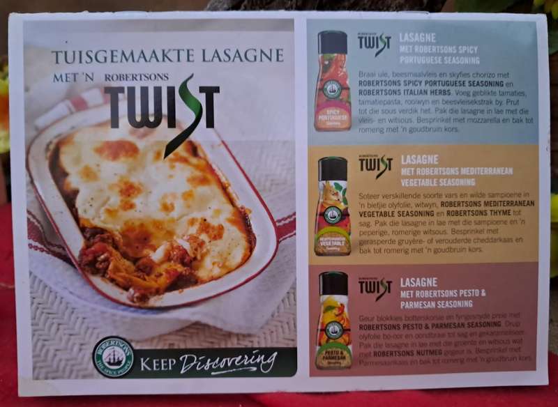 Robertson's Perfekte Pasta