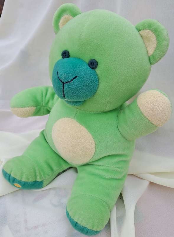 Plush Green Teddy
