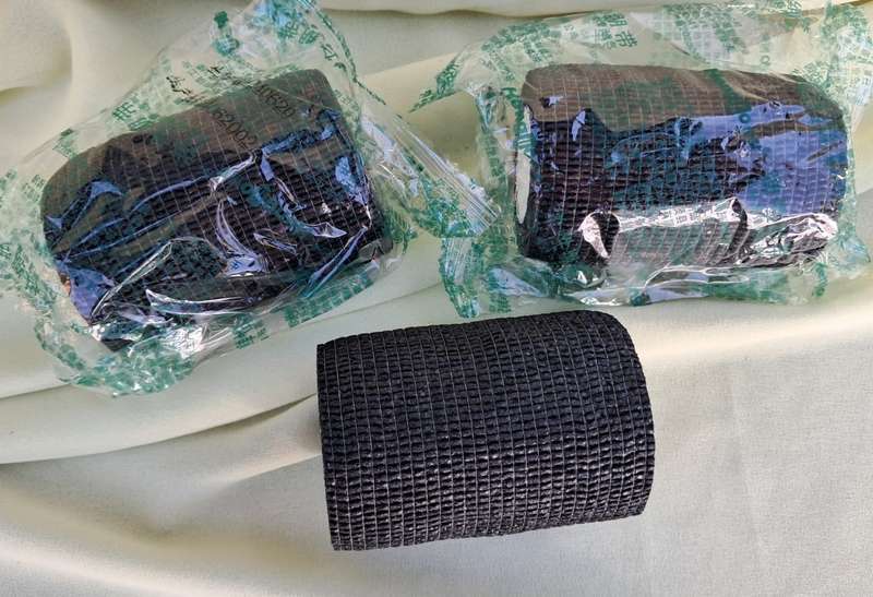 Cohesive Elastic Conforming Bandage Black 75mm