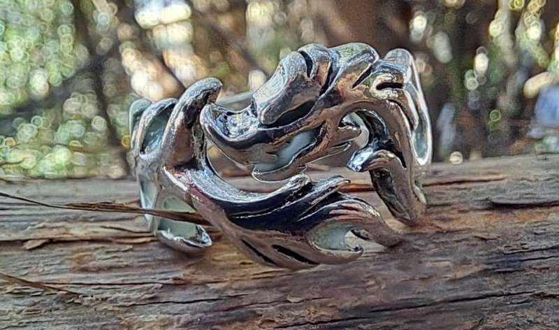 Adjustable Glowing Dragon Wrap Ring