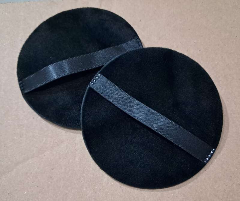 Reusable Makeup Remover Pads 2pc Soft Black