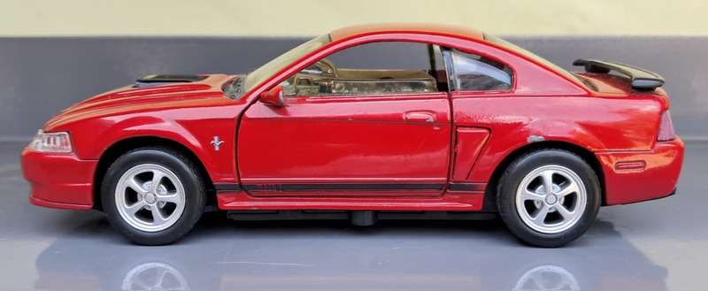 NewRay 1:24 RC Kit Car Ford Mustang Mach 1 NO BOX NO REMOTE