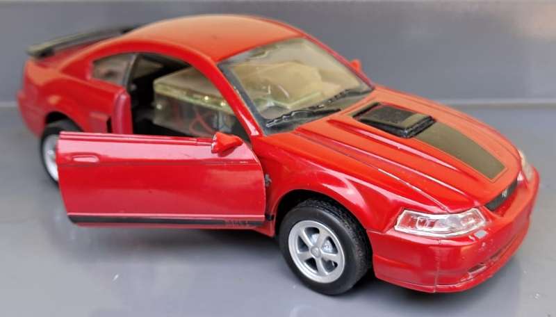 NewRay 1:24 RC Kit Car Ford Mustang Mach 1 NO BOX NO REMOTE
