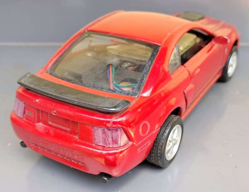 NewRay 1:24 RC Kit Car Ford Mustang Mach 1 NO BOX NO REMOTE