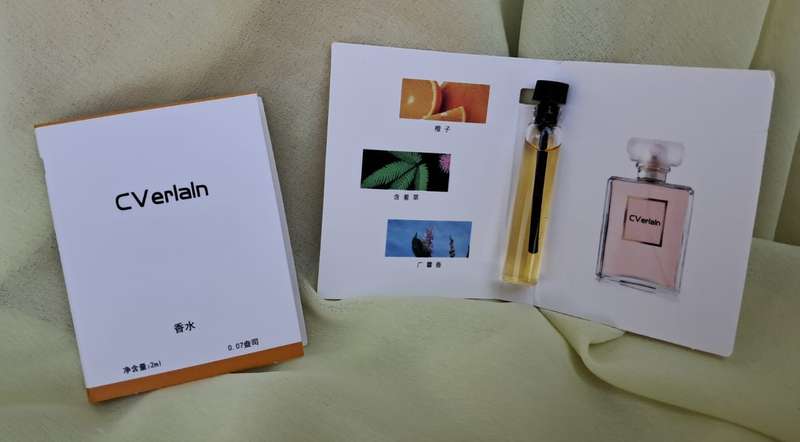 CVerlaln Perfume Sample 2ml - Orange, Mimosa and Patchouli