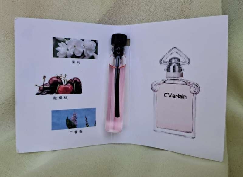 CVerlaln Perfume Sample 2ml - Jasmine, Sour Cherries, and Patchouli