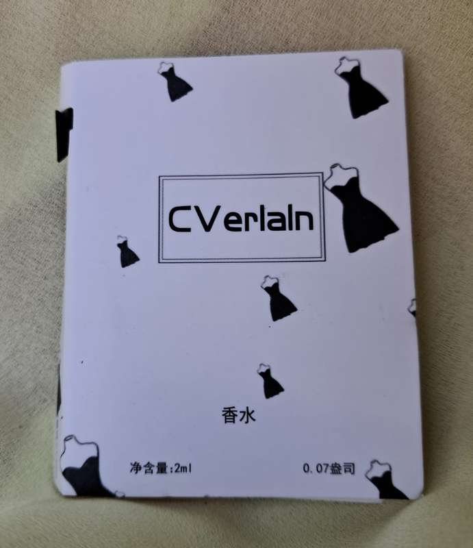CVerlaln Perfume Sample 2ml - Jasmine, Sour Cherries, and Patchouli