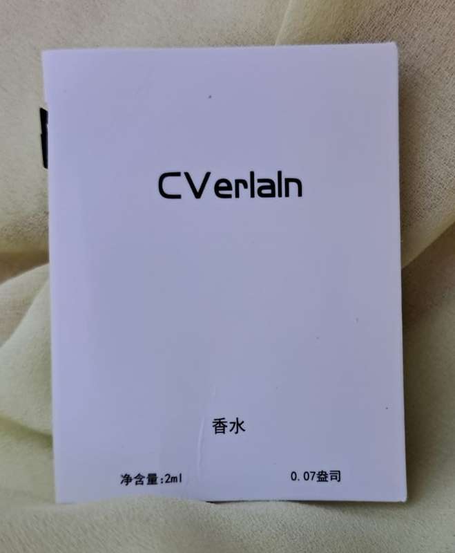 CVerlaln Perfume Sample 2ml - Pink Pepper, Rose, and Papyrus