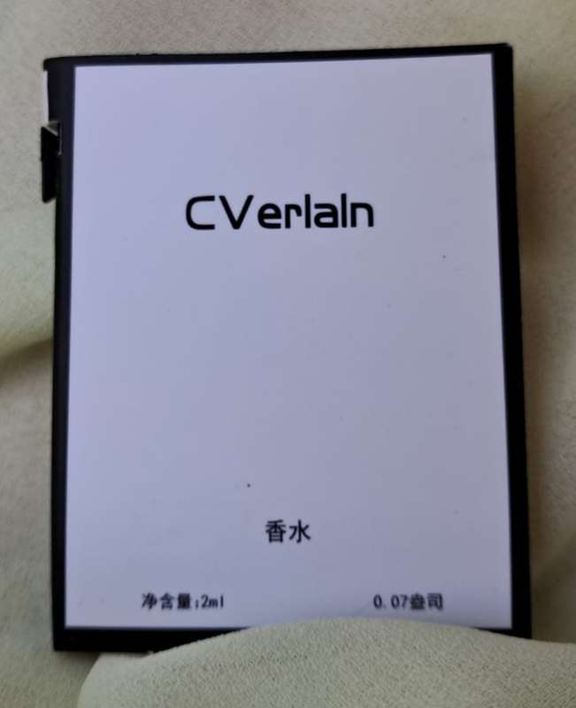 CVerlaln Perfume Sample 2ml - Jasmine, Rose, and Musk