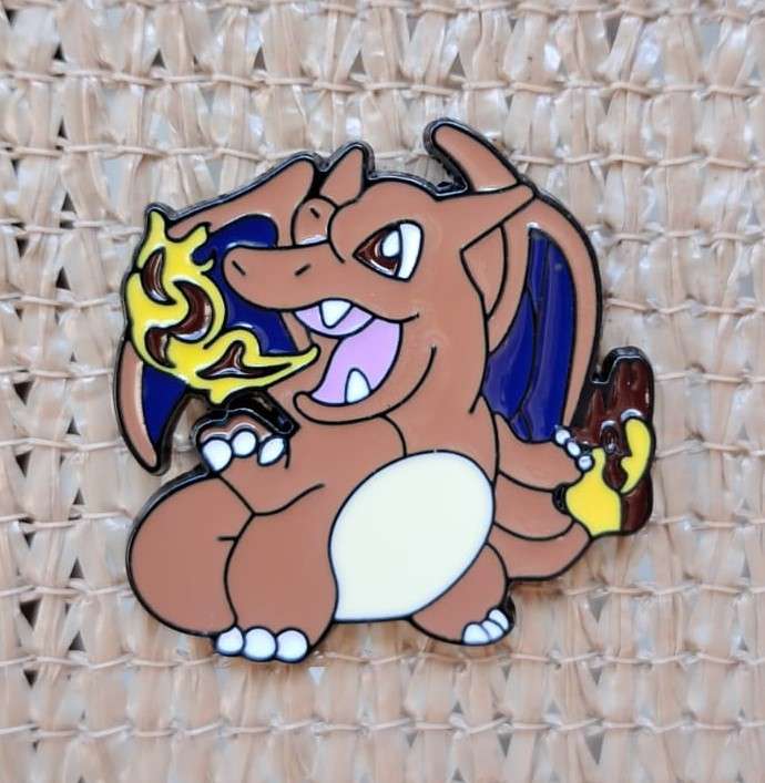Enamel Metal Pin Badge Charizard