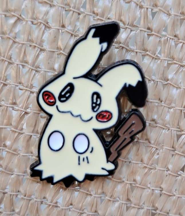 Enamel Metal Pin Badge Mimikyu 3