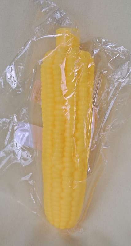 Corn Squeaky Doggy Chew Toy
