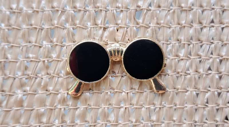 Enamel Metal Pin Badge Sunglasses