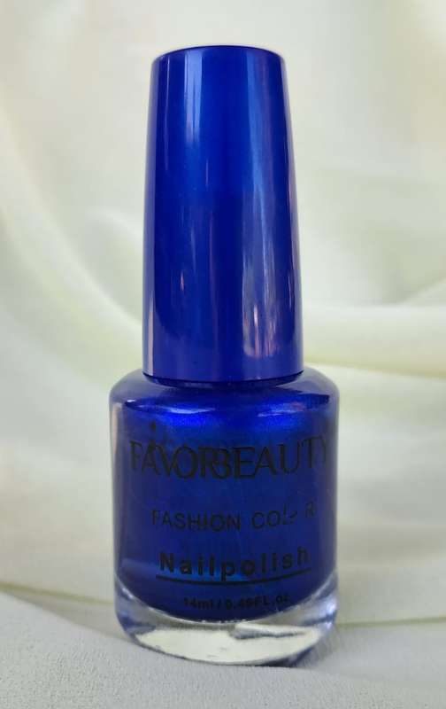 FavorBeauty Nail Polish - Metallic Cobalt