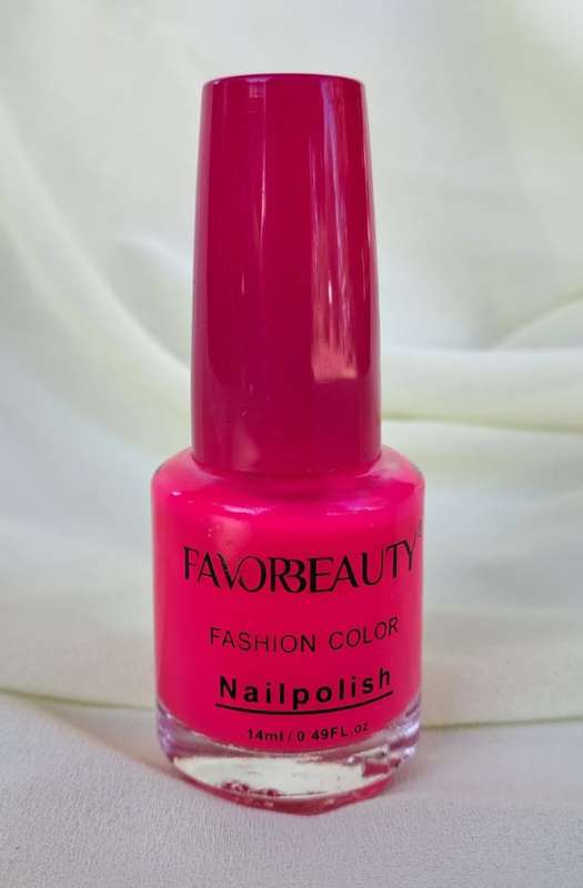 FavorBeauty Nail Polish - Neon Pink