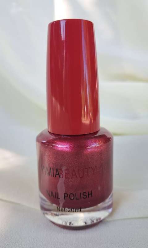 Yimia Beauty Nail Polish - Shade 19 Metallic Cranberry
