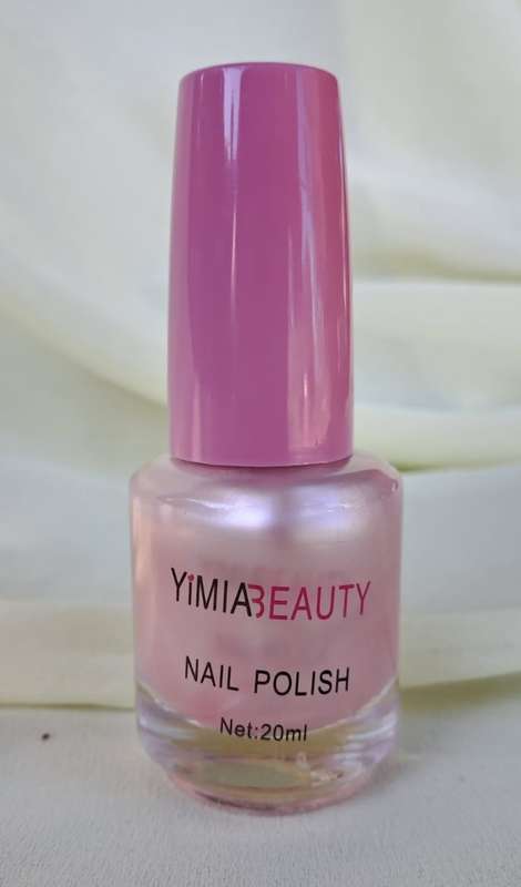 Yimia Beauty Nail Polish - Shade 01 Pearl Pink Lace