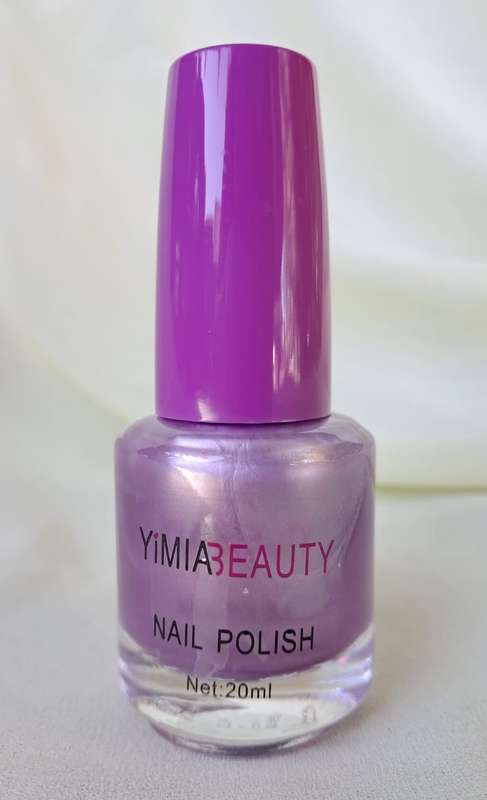 Yimia Beauty Nail Polish - Shade 45 Metallic Lilac