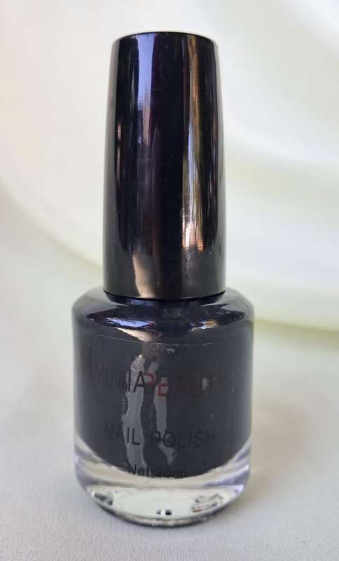Yimia Beauty Nail Polish - Shade 57 Midnight Black